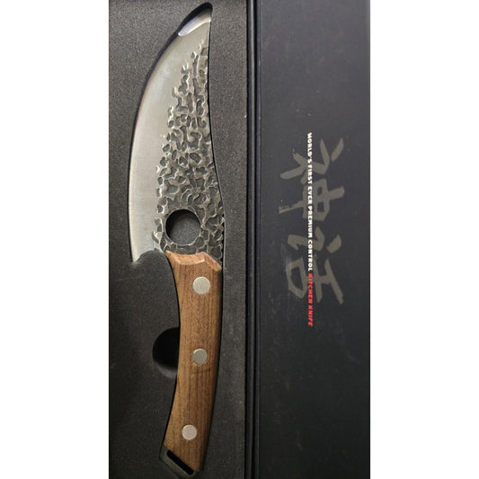 Professional Chef's Japanese Usuba Knife - Handmade with Wood Handle