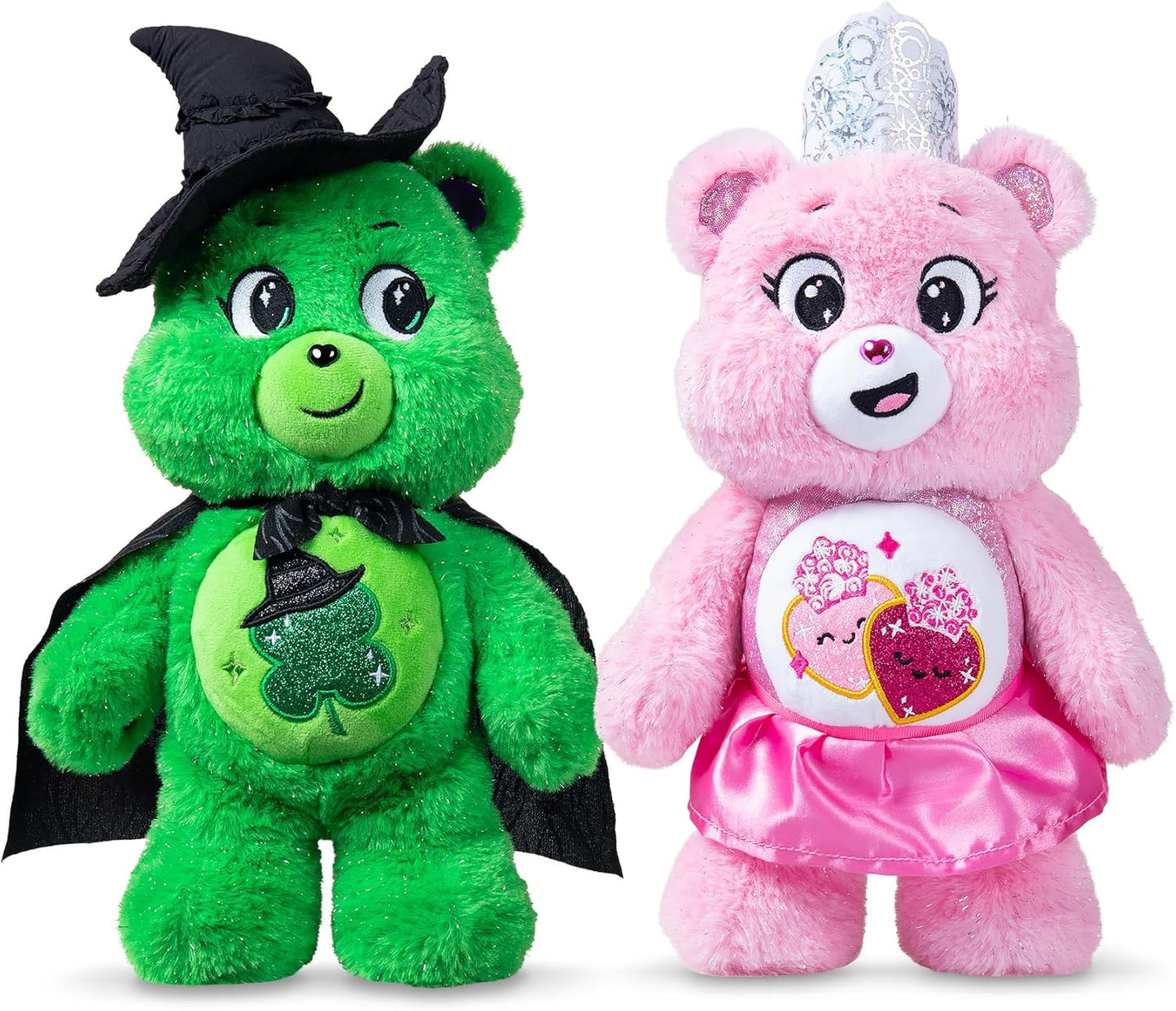 Care Bears - x Wicked 2-Pack - Love-a-Lot Bear as Glinda & Good Luck Bear as Elphaba