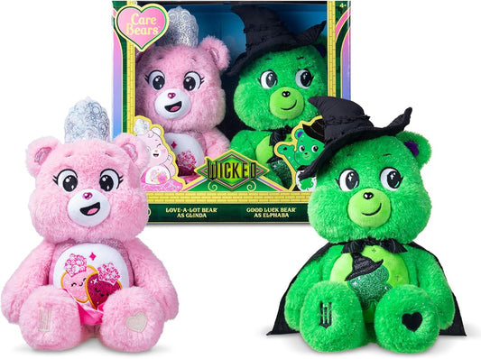 Care Bears - x Wicked 2-Pack - Love-a-Lot Bear as Glinda & Good Luck Bear as Elphaba