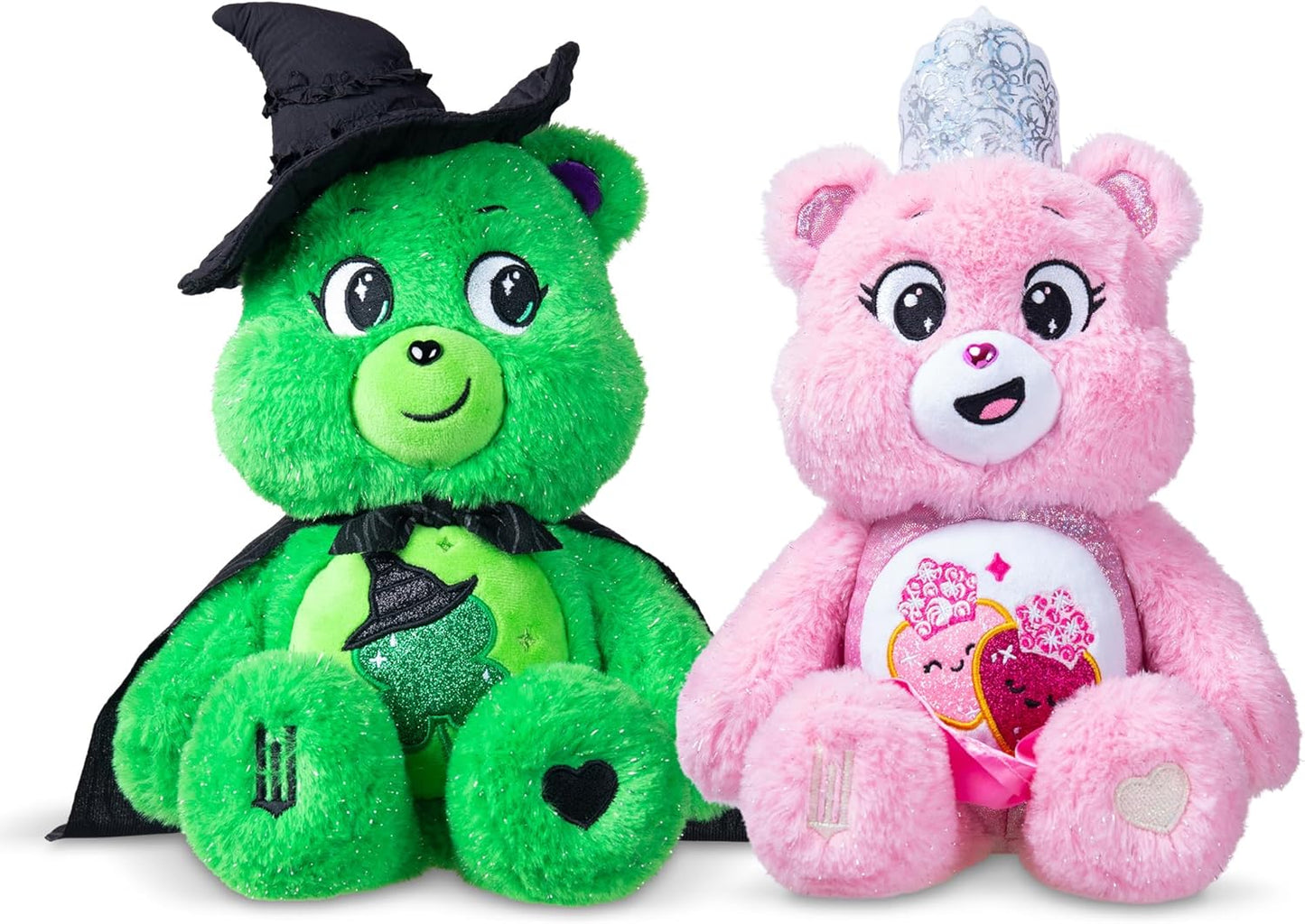 Care Bears - x Wicked 2-Pack - Love-a-Lot Bear as Glinda & Good Luck Bear as Elphaba