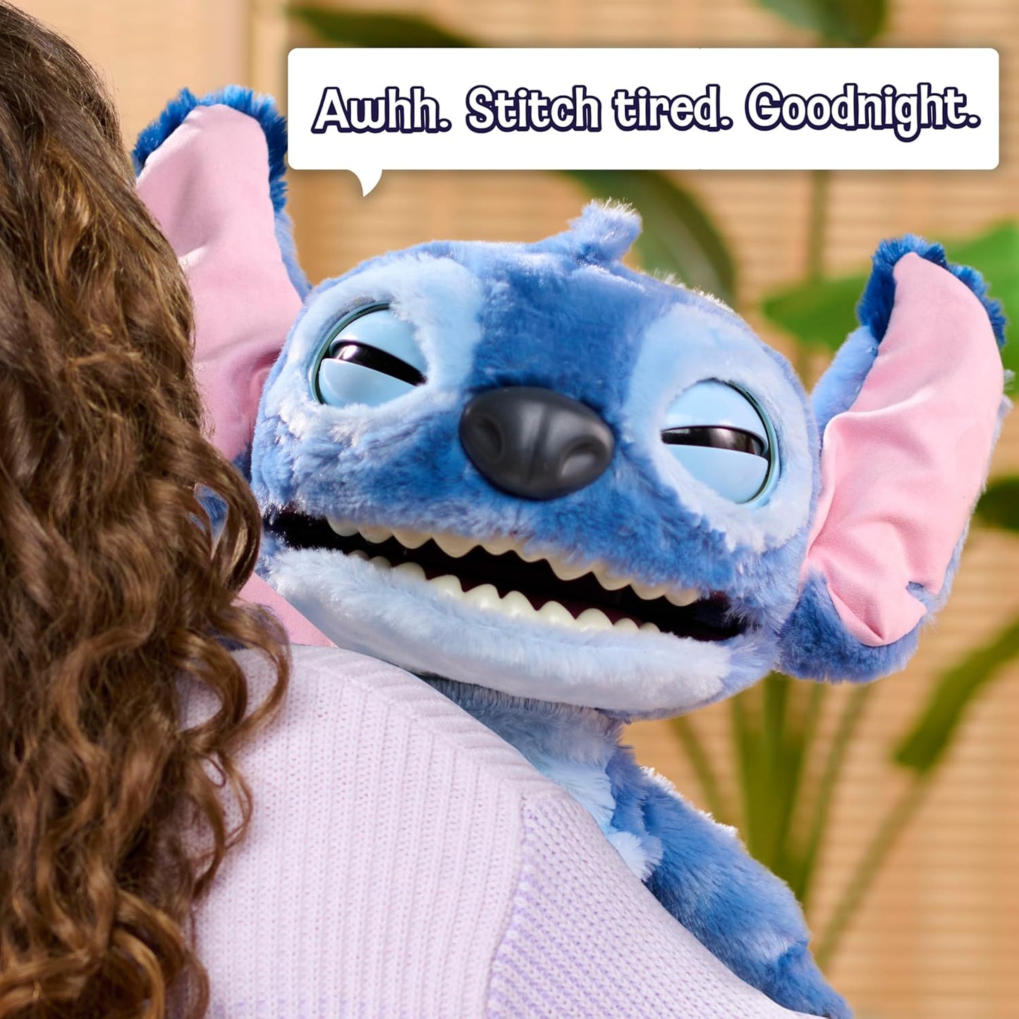Just Play Disney Stitch Ultimate Interactive 17" Plush Toy, 100+ Sounds & Reactions, Inspired by Disney’s Live-Action Lilo & Stitch Film, New Movie Toy for Fans, Girls, Boys, Kids 3 and Up