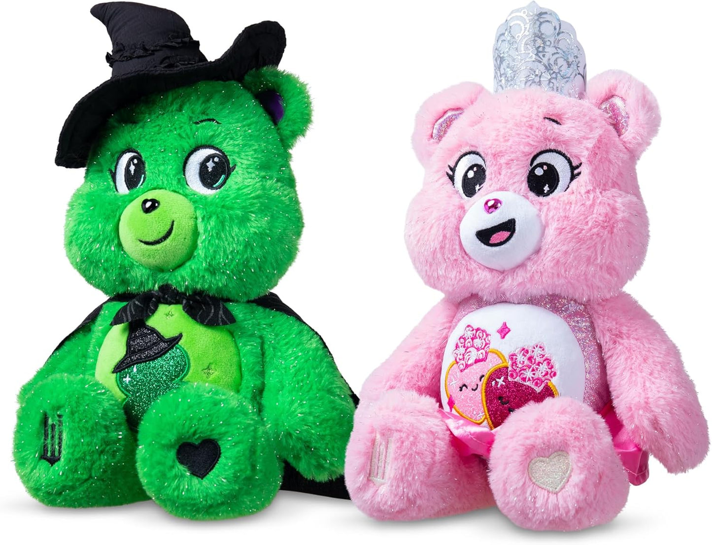 Care Bears - x Wicked 2-Pack - Love-a-Lot Bear as Glinda & Good Luck Bear as Elphaba