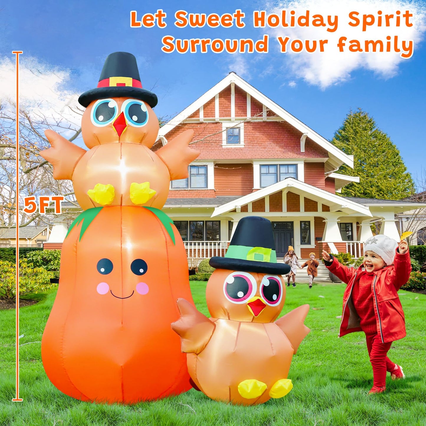 10 FT Christmas Inflatable Santa Claus Outdoor Decor for Yard, Giant Blow up Santa Decoration with Big Gift Bag, Built-in LED Lights for Garden Lawn Home Indoor Winter Holiday Party IP44 Weatherproof