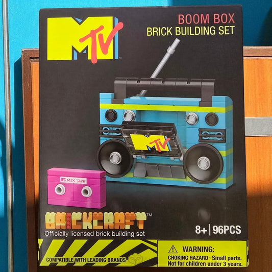 MTV Boom Box Brick Building Set