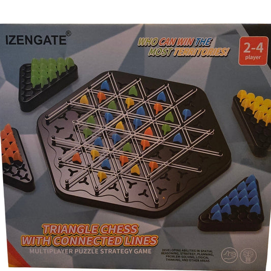 Triangle Chess with Connected Lines