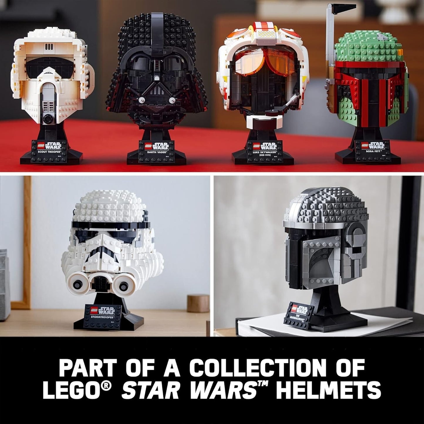 LEGO Star Wars: Luke Skywalker (Red Five) Helmet (75327) Retired | Sealed | NEW