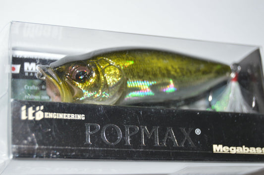 megabass yuki ito popmax USA pop max 3 1/4" 1/2oz bass popper gg bass