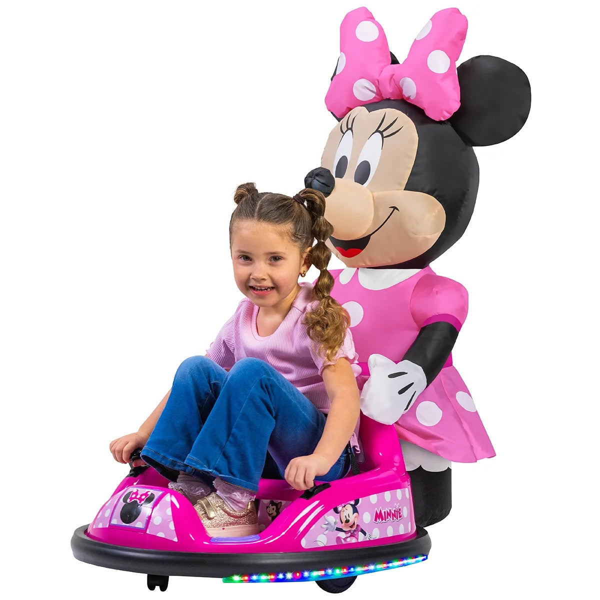 Minnie Mouse® 6V ImaginAir Ride On Bumper Car with Inflatable Character