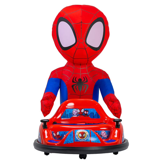 Spidey 6V ImaginAir Ride-On Bumper Car with Inflatable Character