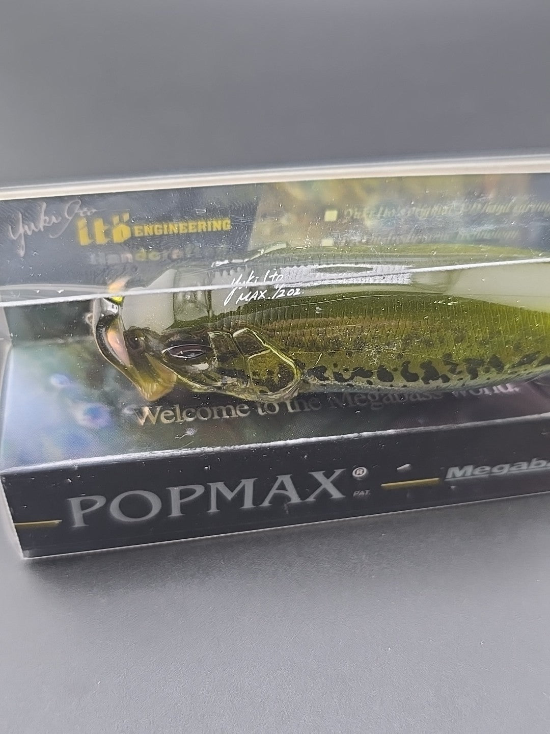 Megabass Yuki Ito Popmax USA pop max 3 1/4" 1/2oz bass popper gg bass