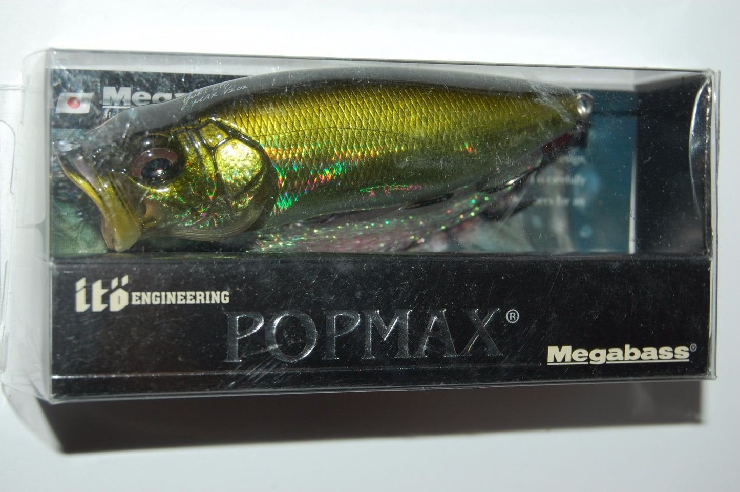 megabass yuki ito popmax USA pop max 3 1/4" 1/2oz bass popper gg bass